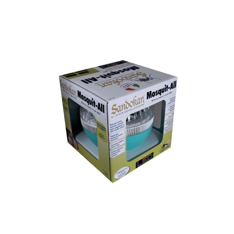 Elektrinis prietaisas nuo uodų ir vabzdžių su įtraukimo sistema "Mosquit 50" Sandokan 1