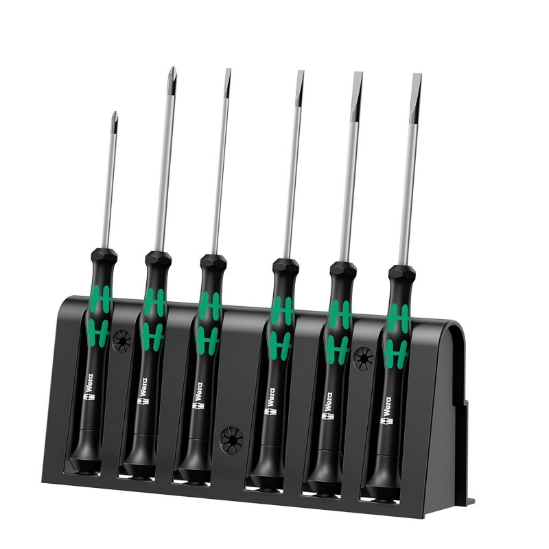 Elektronikos atsuktuvų rinkinys 2035/6 A WERA Elektronikos atsuktuvų rinkinys 2035/6 A WERA