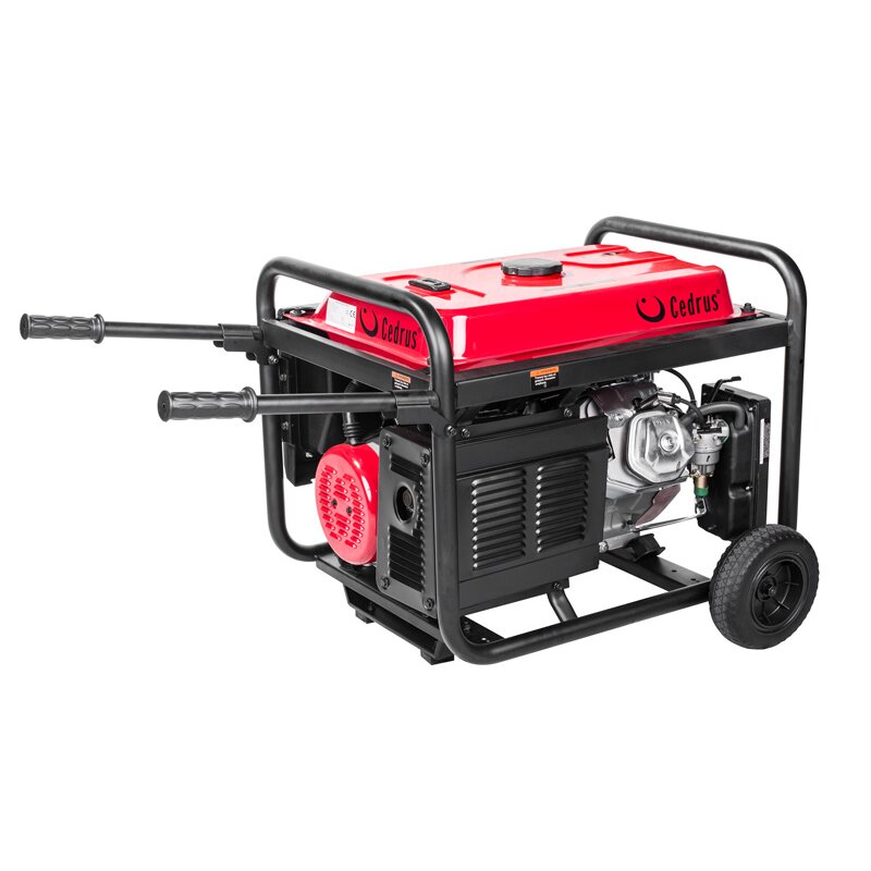 Benzininis elektros generatorius Cedrus CEDAG7E-3F, 6,3kW 1