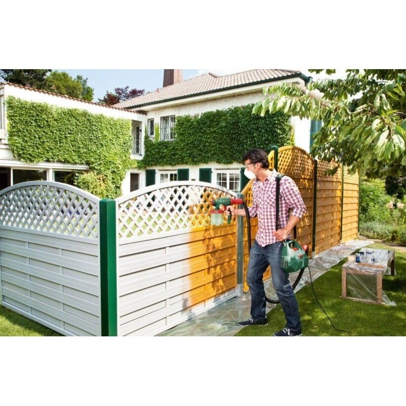 Elektrinis dažymo pistoletas Bosch PFS 3000-2, 650W 1 Elektrinis dažymo pistoletas Bosch PFS 3000-2, 650W 1