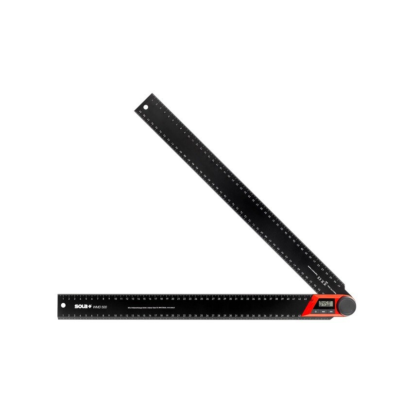 Elektroninis kampų matuoklis Sola WMD 500, 500 mm Elektroninis kampų matuoklis Sola WMD 500, 500 mm