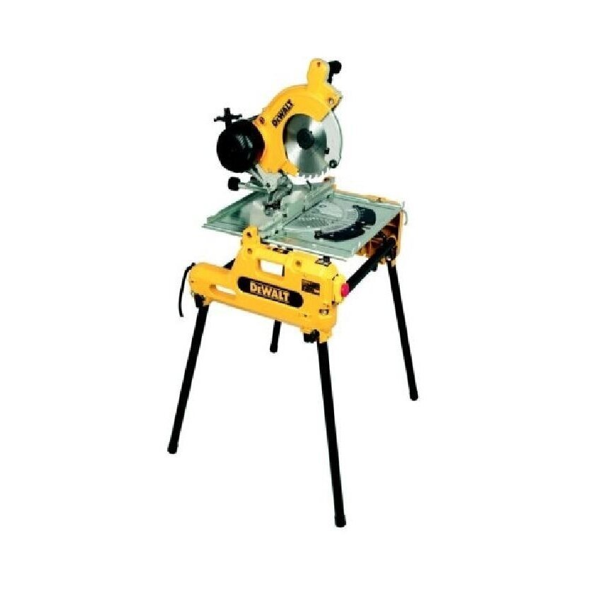 Elektrinės skersinio ir išilginio pjovimo staklės DeWAlt DW743N-QS, 2000W Elektrinės skersinio ir išilginio pjovimo staklės DeWAlt DW743N-QS, 2000W