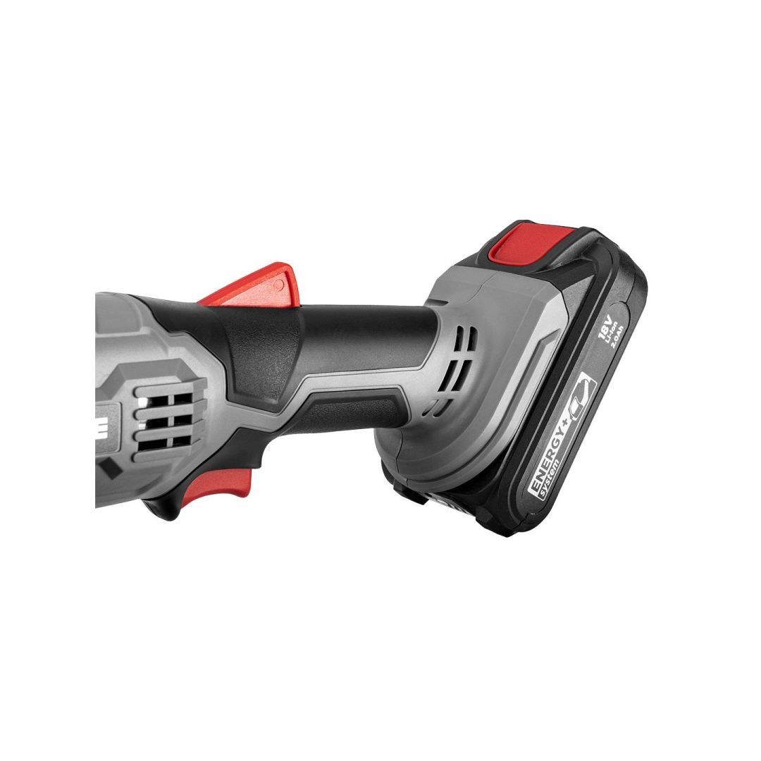 Akumuliatorinis kampinis šlifuoklis GRAPHITE 58GE130, 18V Energy+ 125 mm (be akum. ir krov.) 3 Akumuliatorinis kampinis šlifuoklis GRAPHITE 58GE130, 18V Energy+ 125 mm (be akum. ir krov.) 3