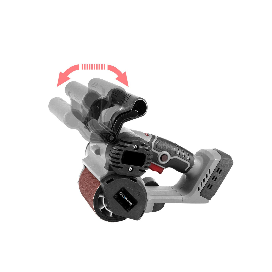 Akumuliatorinis šlifuoklis GRAPHITE 58GE137, Energy+ 18 V 7