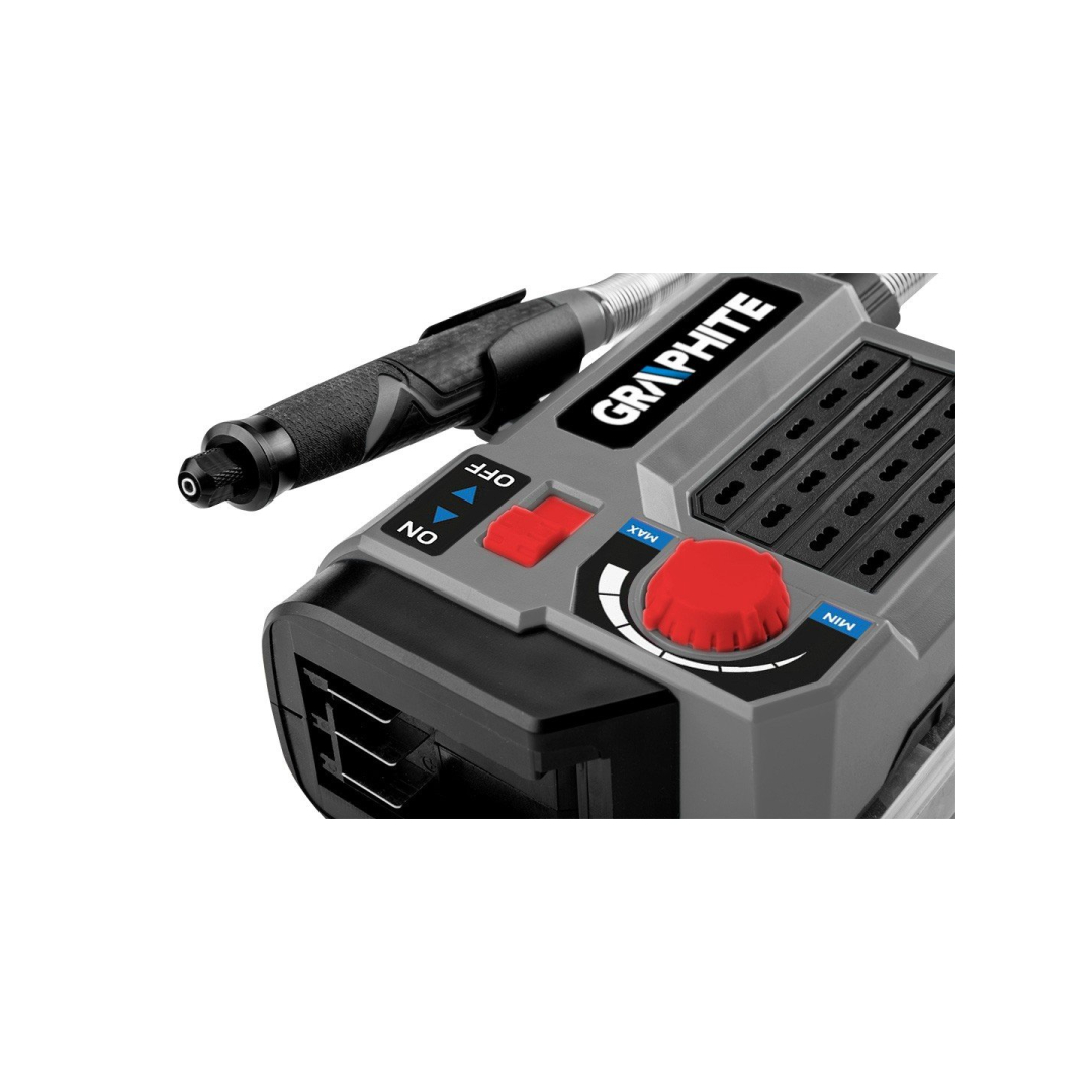 Akum. daugiafunkcinis šlifuoklis GRAPHITE 58GE107 Energy+ 18V, (be akum. ir krov.) 3