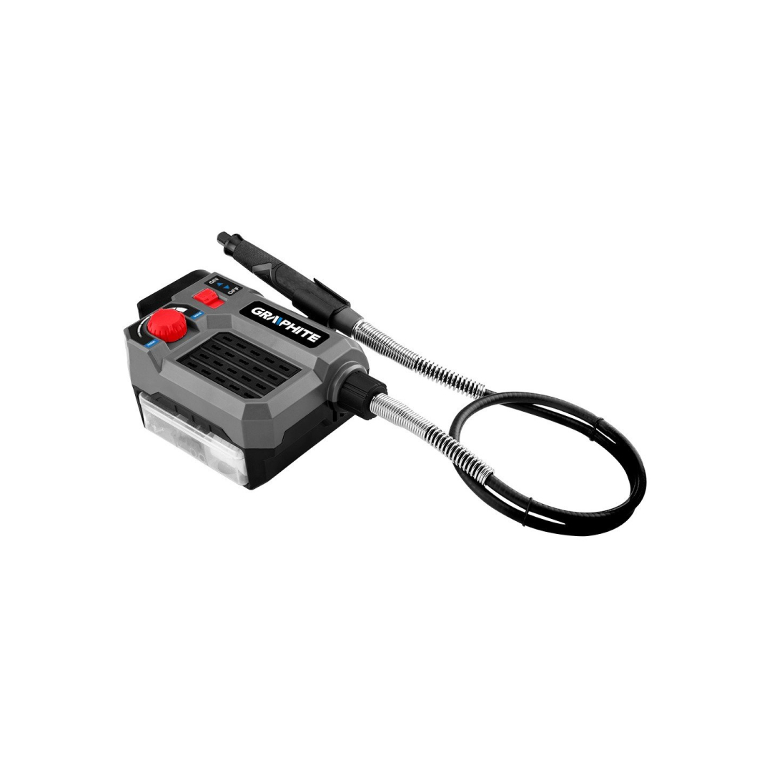 Akum. daugiafunkcinis šlifuoklis GRAPHITE 58GE107 Energy+ 18V, (be akum. ir krov.) 4