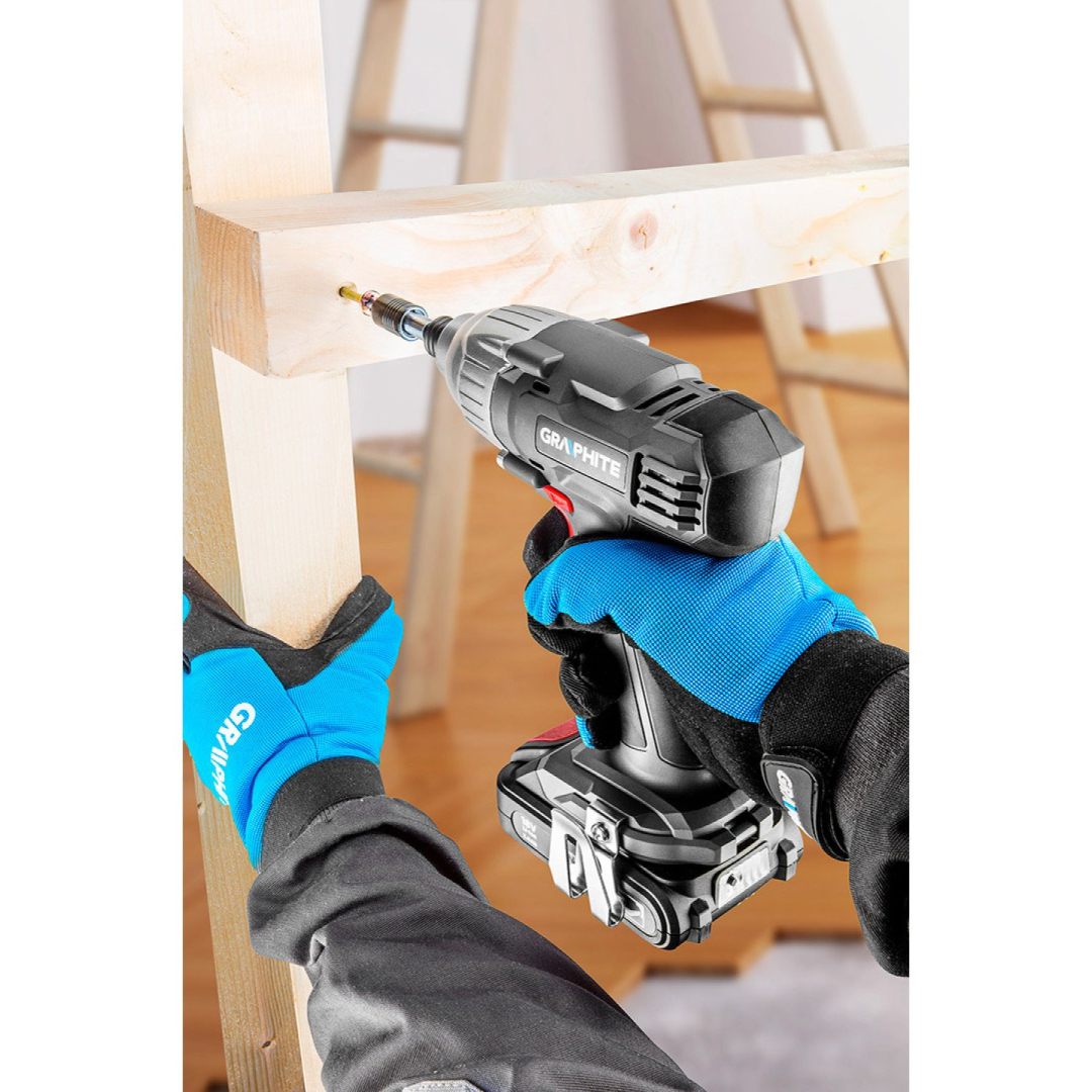 Akumuliatorinis suktuvas GRAPHITE 58G012-S15, 18V, 2.0Ah 3