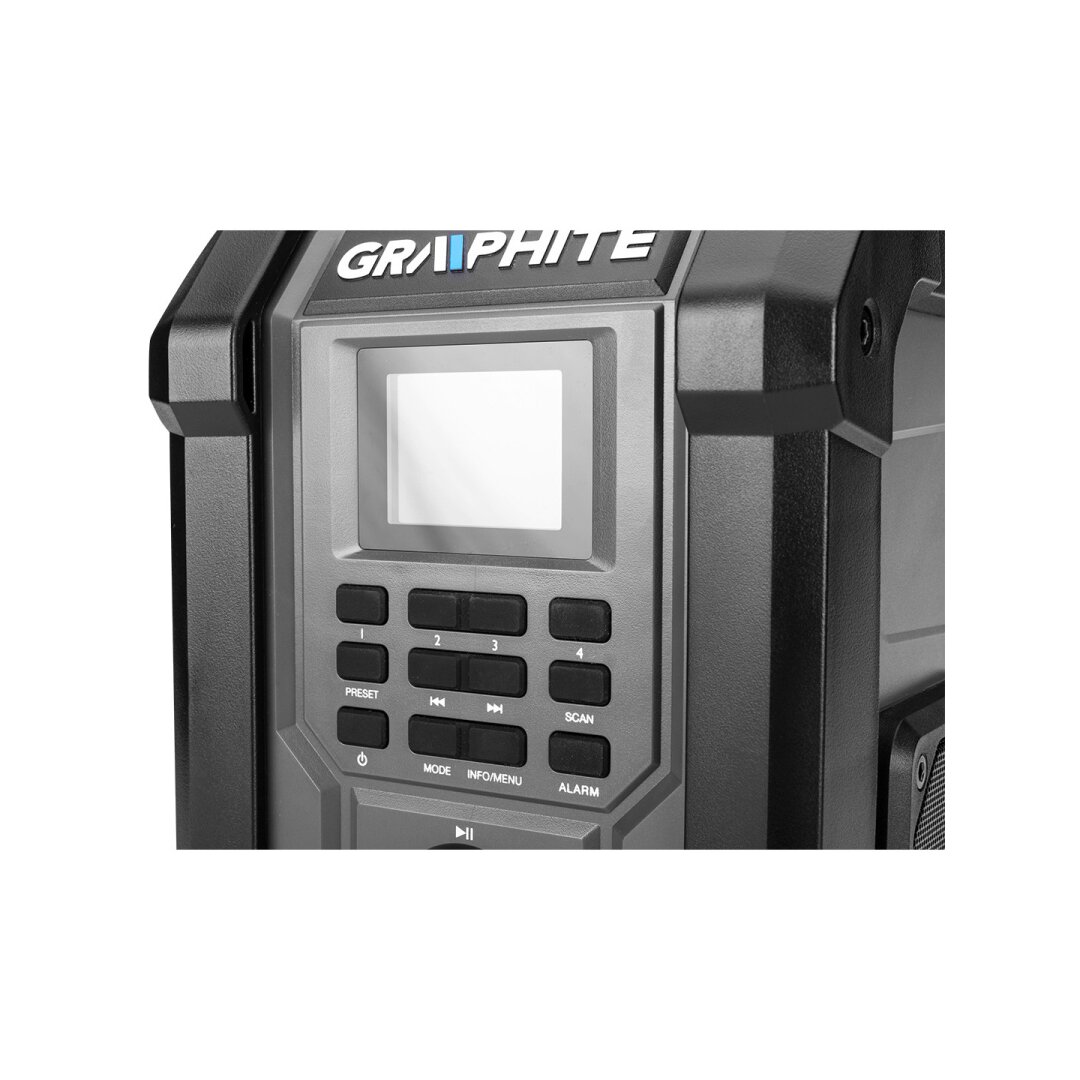 Energy+ statybinis radijo imtuvas 18V be akumuliatoriaus 7