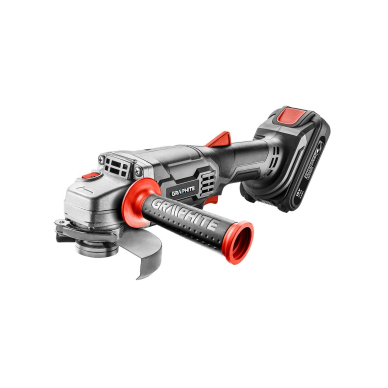 Akumuliatorinis kampinis šlifuoklis GRAPHITE 58GE130, 18V Energy+ 125 mm (be akum. ir krov.) 2