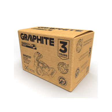 Akumuliatorinis šlifuoklis GRAPHITE 58GE137, Energy+ 18 V 1 Akumuliatorinis šlifuoklis GRAPHITE 58GE137, Energy+ 18 V 1