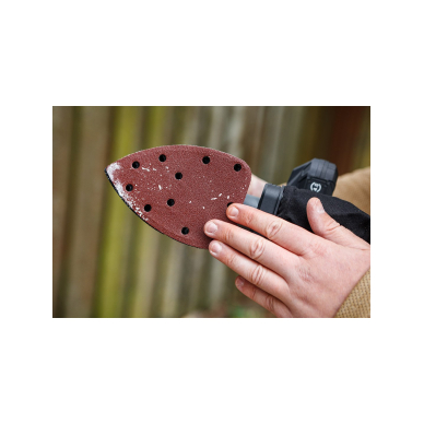 Akum. ekscentrinis šlifuoklis DELTA 58GE141 Energy+ 18 V (be akum. ir krov.) 4 Akum. ekscentrinis šlifuoklis DELTA 58GE141 Energy+ 18 V (be akum. ir krov.) 4