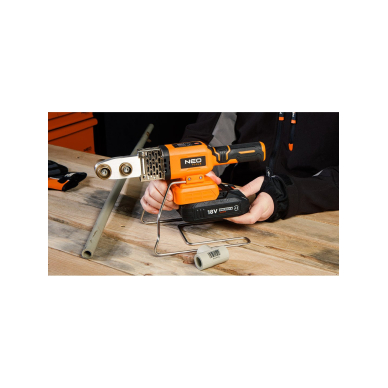 Vamzdžių suvirinimo aparatas NEO 04-622, 18 V (be akum. ir krov.) 2 Vamzdžių suvirinimo aparatas NEO 04-622, 18 V (be akum. ir krov.) 2