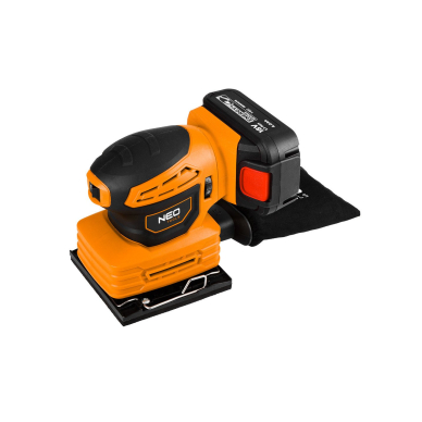 Akum. orbitinis šlifuoklis NEO 04-623, 18V 3in1 (be akum. ir krov.) 7 Akum. orbitinis šlifuoklis NEO 04-623, 18V 3in1 (be akum. ir krov.) 7