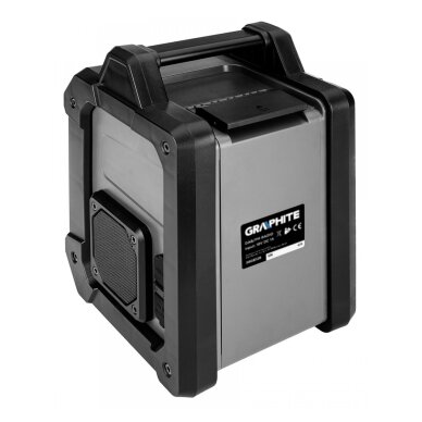 Energy+ statybinis radijo imtuvas 18V be akumuliatoriaus 2