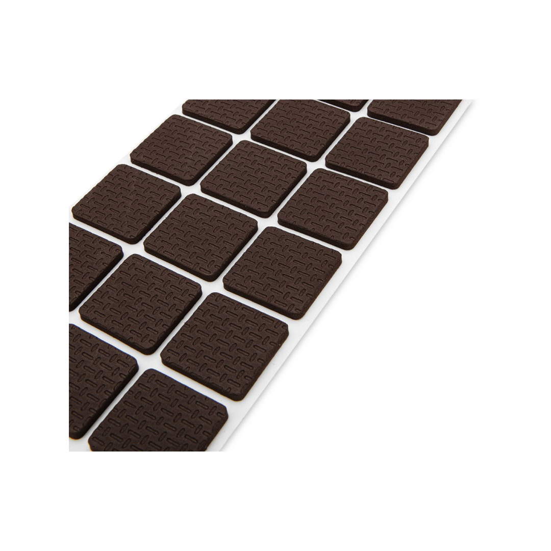 EVA lipnios putplasčio pagalvėlės, rudos, 120 vnt. 7