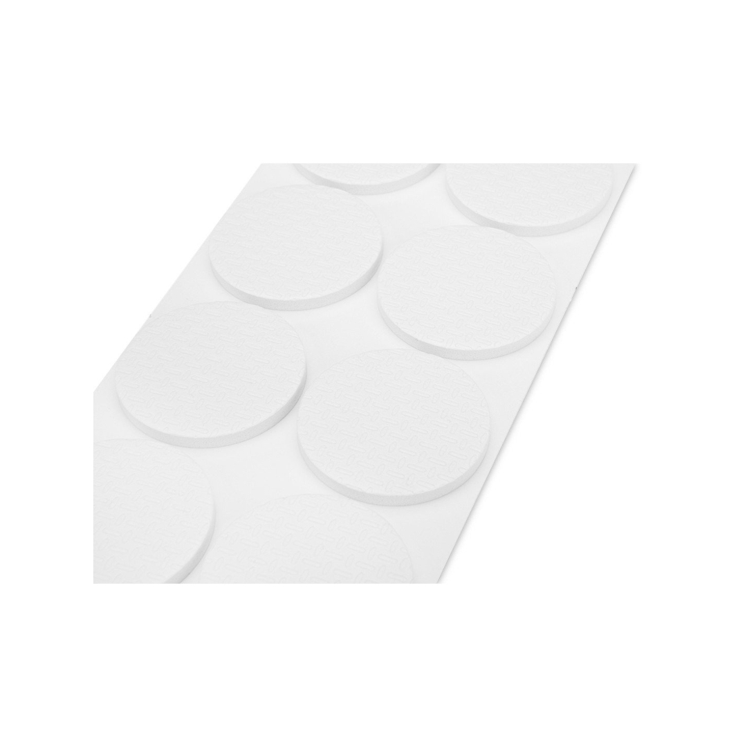 EVA lipnus veltinio ir putplasčio pagalvėlės, baltos, 125 vnt. 8 EVA lipnus veltinio ir putplasčio pagalvėlės, baltos, 125 vnt. 8