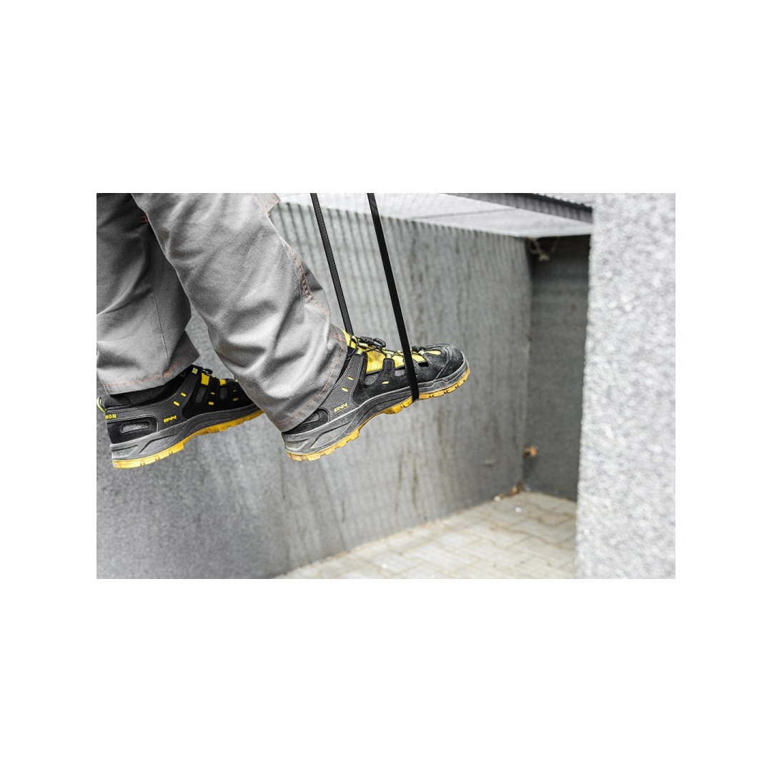 EXTREME plastikiniai užveržimo - tvirtinimo dirželiai 12,0 × 700 mm, juodi, 50 vnt. 1