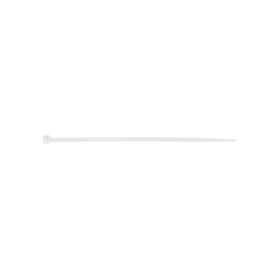 EXTREME plastikiniai užveržimo - tvirtinimo dirželiai 2,5 × 80 mm, balti, 100 vnt. 4