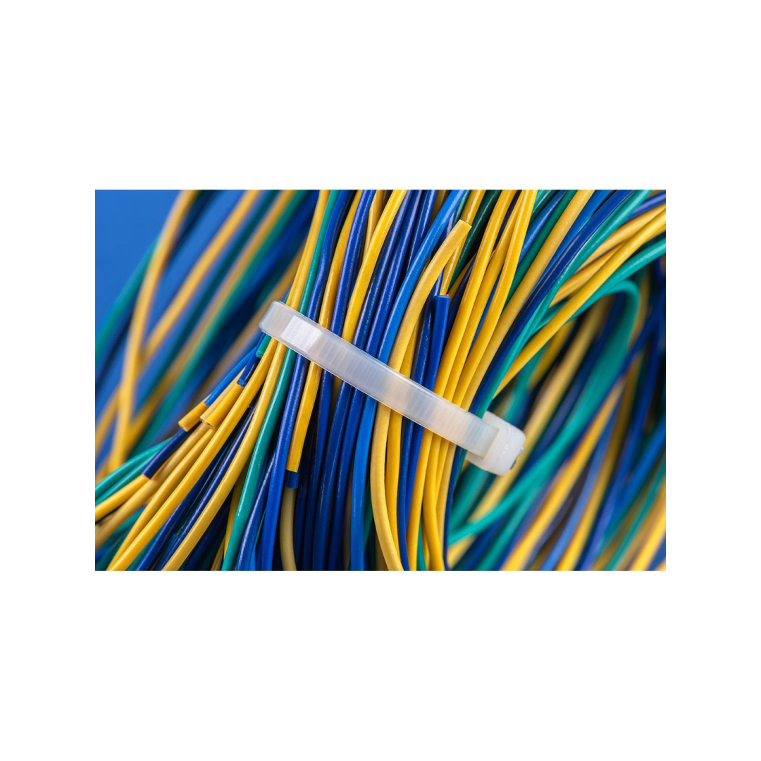 EXTREME plastikiniai užveržimo - tvirtinimo dirželiai 3,6 × 150 mm, balti, 20 vnt. 3