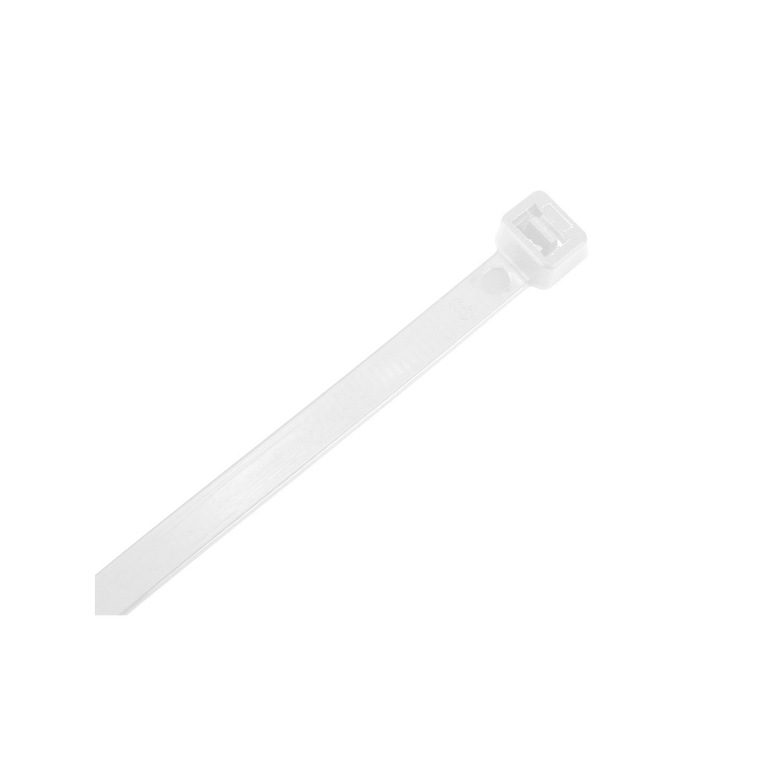 EXTREME plastikiniai užveržimo - tvirtinimo dirželiai  7,6 × 300 mm, balti, 50 vnt. 8