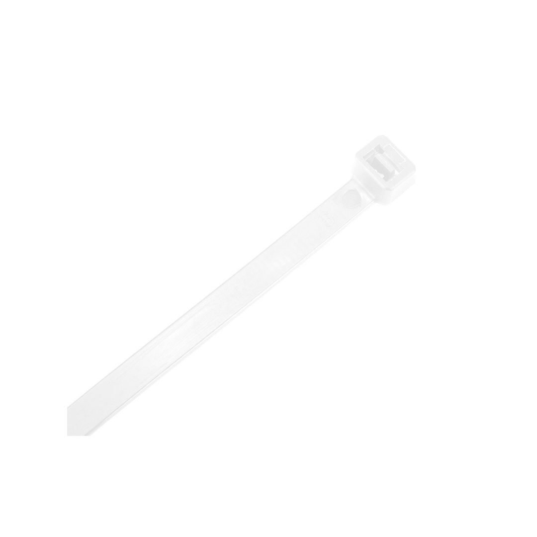 EXTREME plastikiniai užveržimo - tvirtinimo dirželiai  7,6 × 400 mm, balti, 50 vnt. 8