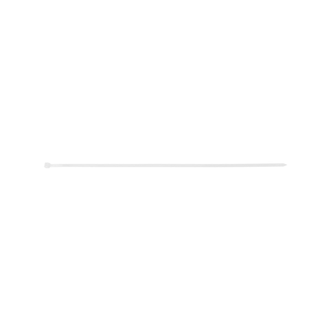 EXTREME plastikiniai užveržimo - tvirtinimo dirželiai 9,0 × 650 mm, balti, 50 vnt. 4