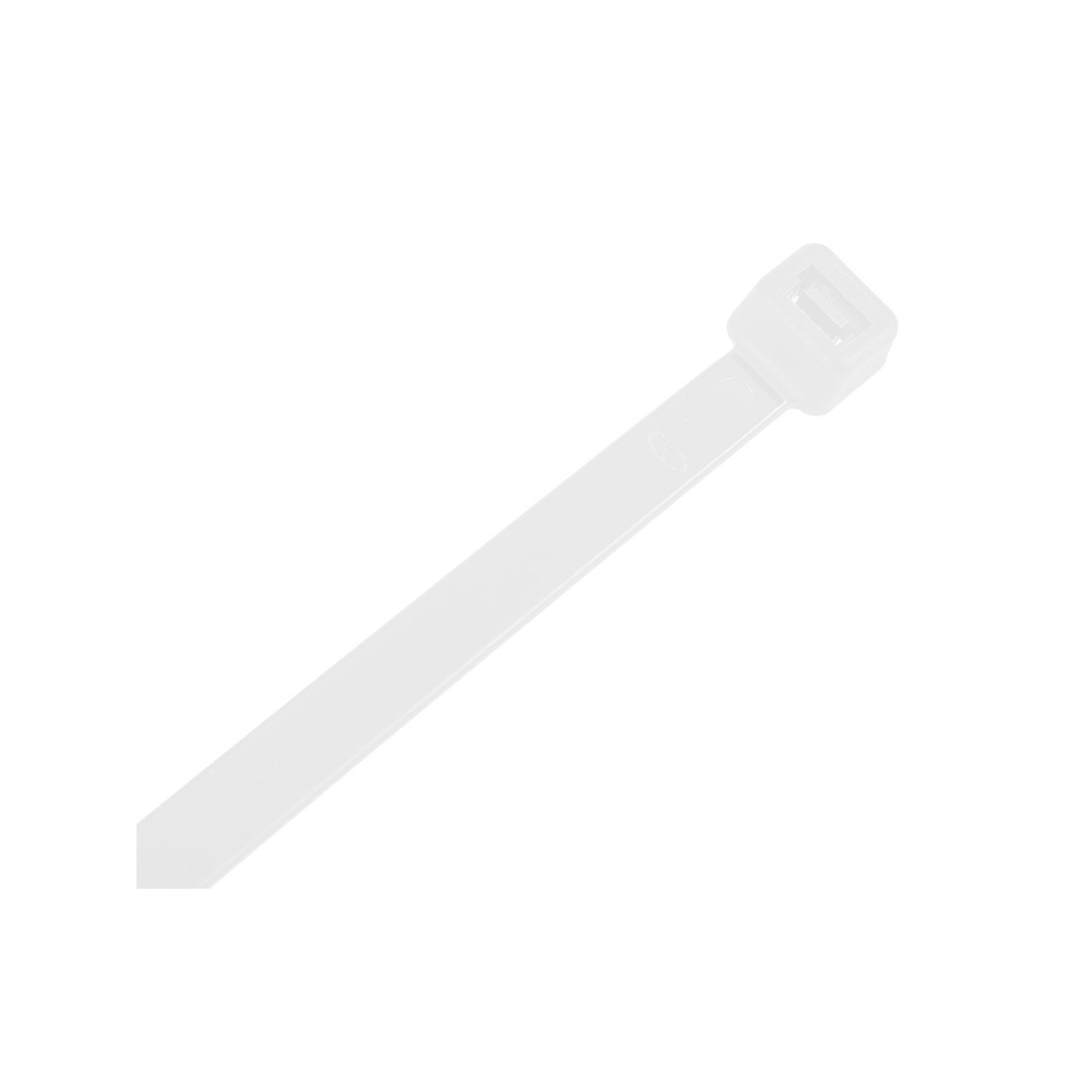 EXTREME plastikiniai užveržimo - tvirtinimo dirželiai 9,0 × 650 mm, balti, 50 vnt. 6