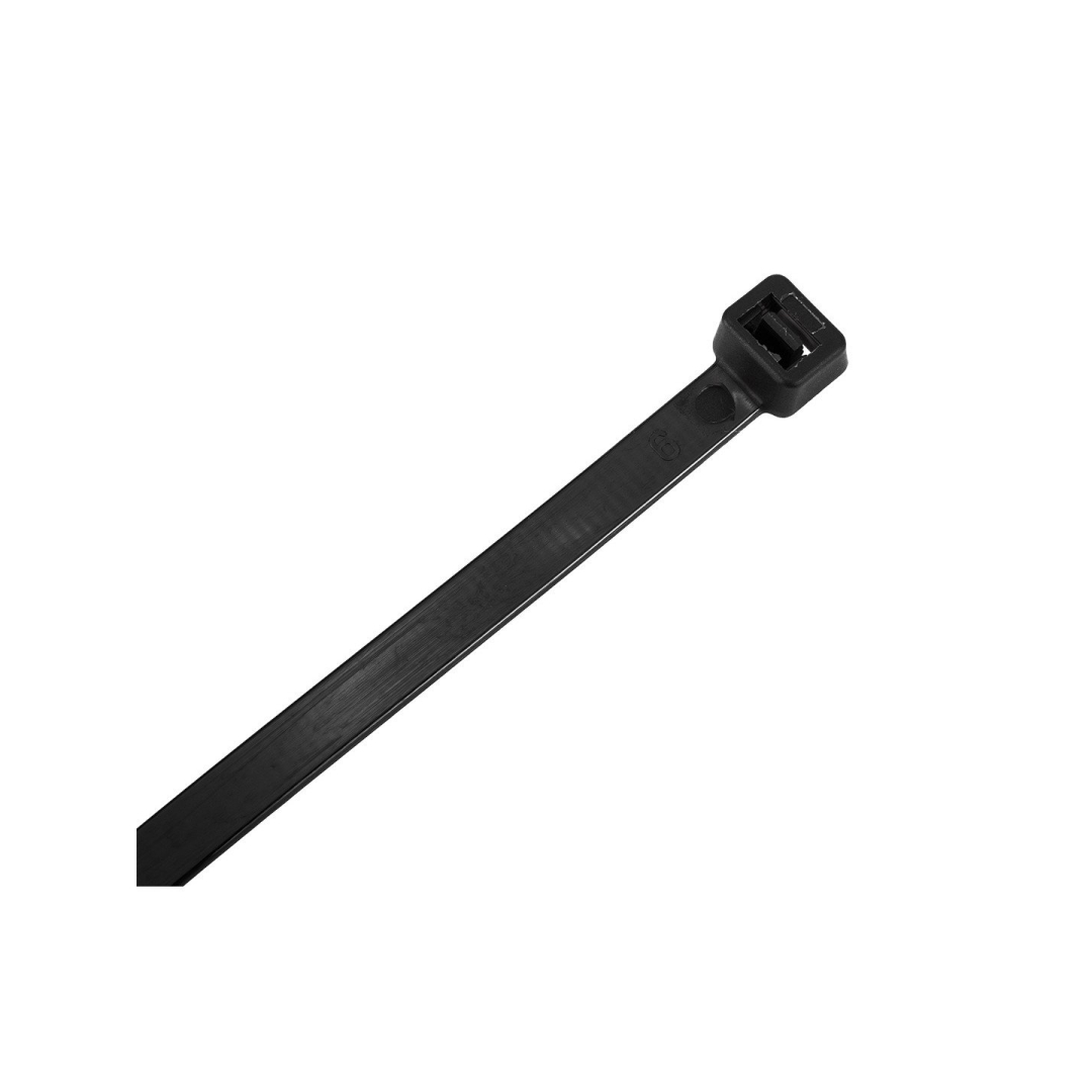 EXTREME užtraukimo dirželiai 7,6 × 300 mm, juodi, 50 vnt. 7