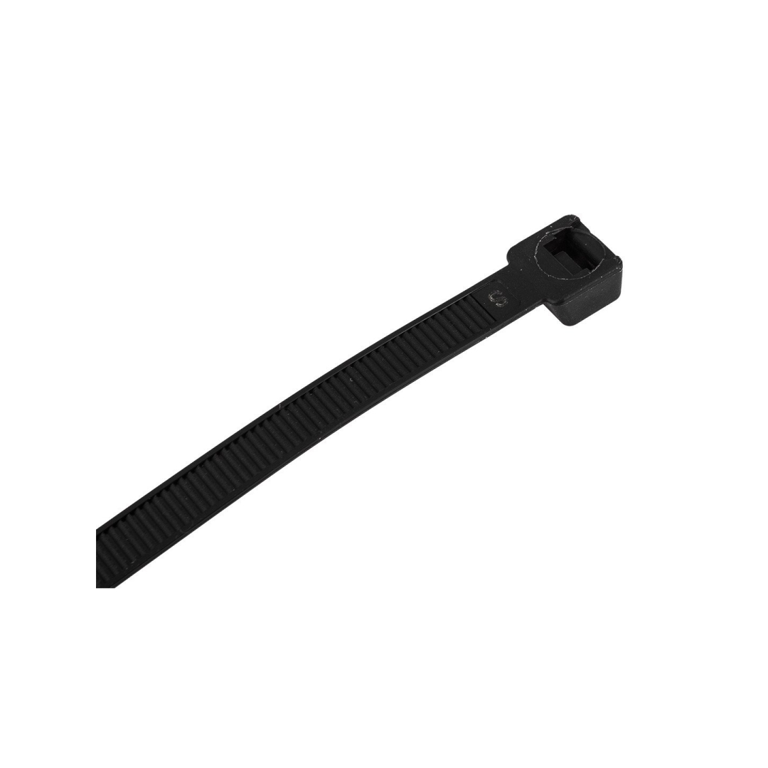 EXTREME užtraukimo dirželiai 7,6 × 500 mm, juodi, 50 vnt. 6