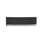 EXTREME plastikiniai užveržimo - tvirtinimo dirželiai 2,5 × 200 mm, juodi, 100 vnt.