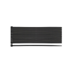 EXTREME plastikiniai užveržimo - tvirtinimo dirželiai 2,5 × 80 mm, juodi, 100 vnt.