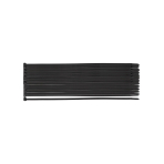 EXTREME plastikiniai užveržimo - tvirtinimo dirželiai 3,6 × 150 mm, juodi, 100 vnt.