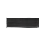 EXTREME plastikiniai užveržimo - tvirtinimo dirželiai 3,6 × 200 mm, juodi, 100 vnt.