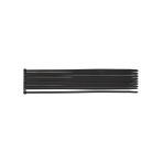 EXTREME plastikiniai užveržimo - tvirtinimo dirželiai 3,6 × 200 mm, juodi, 20 vnt.