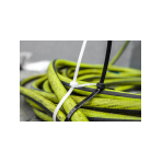 EXTREME plastikiniai užveržimo - tvirtinimo dirželiai 9,0 × 450 mm, balti, 50 vnt.