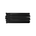 EXTREME užtraukimo dirželiai 7,6 × 200 mm, juodi, 50 vnt.