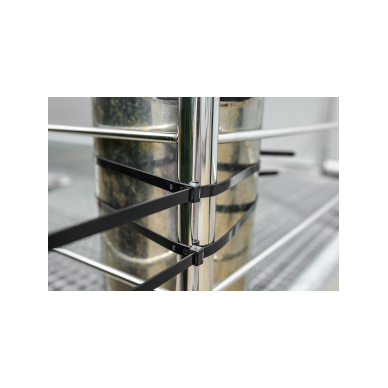 EXTREME plastikiniai užveržimo - tvirtinimo dirželiai 12,0 × 700 mm, juodi, 50 vnt. 2 EXTREME plastikiniai užveržimo - tvirtinimo dirželiai 12,0 × 700 mm, juodi, 50 vnt. 2