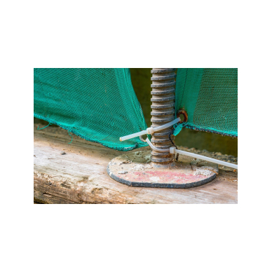 EXTREME plastikiniai užveržimo - tvirtinimo dirželiai 3,6 × 150 mm, balti, 100 vnt. 2 EXTREME plastikiniai užveržimo - tvirtinimo dirželiai 3,6 × 150 mm, balti, 100 vnt. 2