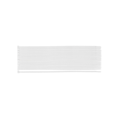 EXTREME plastikiniai užveržimo - tvirtinimo dirželiai 3,6 × 150 mm, balti, 100 vnt.