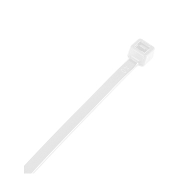 EXTREME plastikiniai užveržimo - tvirtinimo dirželiai 3,6 × 300 mm, balti, 100 vnt. 6