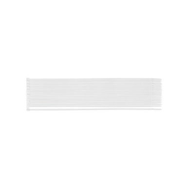 EXTREME plastikiniai užveržimo - tvirtinimo dirželiai 3,6 × 300 mm, balti, 100 vnt.