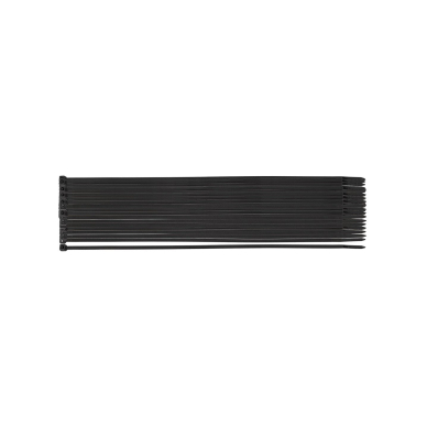 EXTREME plastikiniai užveržimo - tvirtinimo dirželiai 3,6 × 300 mm, juodi, 100 vnt.