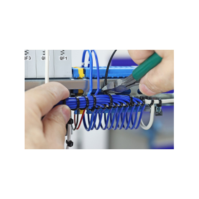 EXTREME plastikiniai užveržimo - tvirtinimo dirželiai 4,8 × 200 mm, juodi, 100 vnt. 1 EXTREME plastikiniai užveržimo - tvirtinimo dirželiai 4,8 × 200 mm, juodi, 100 vnt. 1