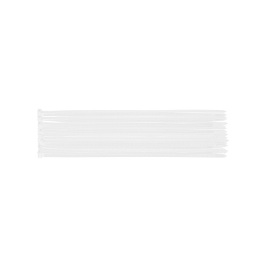 EXTREME plastikiniai užveržimo - tvirtinimo dirželiai  7,6 × 400 mm, balti, 50 vnt.
