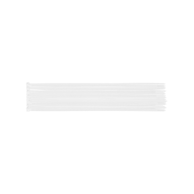 EXTREME plastikiniai užveržimo - tvirtinimo dirželiai  7,6 × 500 mm, balti, 50 vnt.