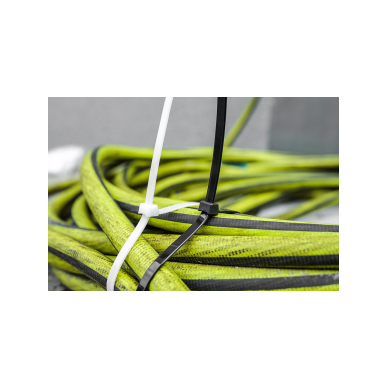 EXTREME plastikiniai užveržimo - tvirtinimo dirželiai 9,0 × 550 mm, juodi, 50 vnt. 2
