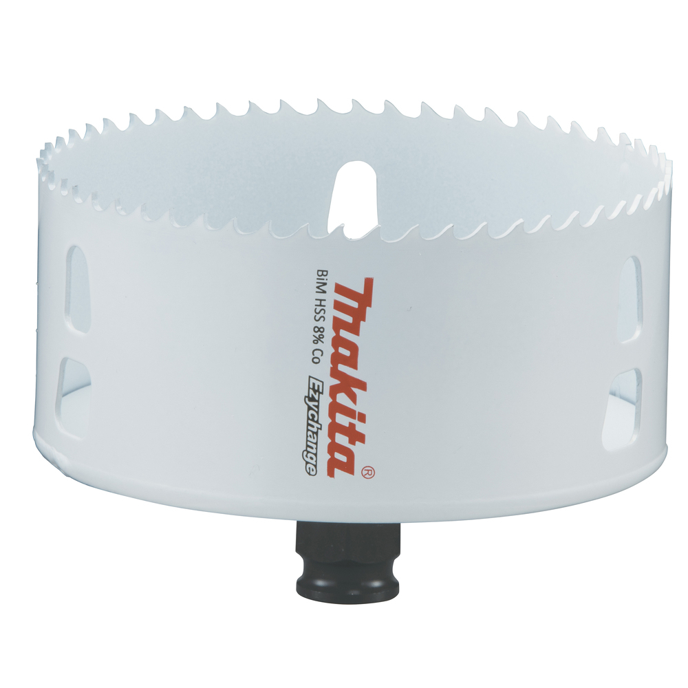 Bi-Metal gręžimo karūna Makita E-04008, EZYCHANGE, 105mm Bi-Metal gręžimo karūna Makita E-04008, EZYCHANGE, 105mm