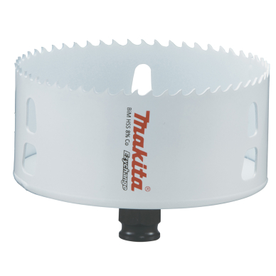 Bi-Metal gręžimo karūna Makita E-04008, EZYCHANGE, 105mm Bi-Metal gręžimo karūna Makita E-04008, EZYCHANGE, 105mm