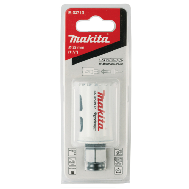 Bi-Metal gręžimo karūna Makita E-03713, EZYCHANGE, 29mm 2 Bi-Metal gręžimo karūna Makita E-03713, EZYCHANGE, 29mm 2