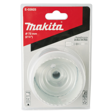 Bi-Metal gręžimo karūna Makita E-03925, EZYCHANGE, 73mm 2 Bi-Metal gręžimo karūna Makita E-03925, EZYCHANGE, 73mm 2